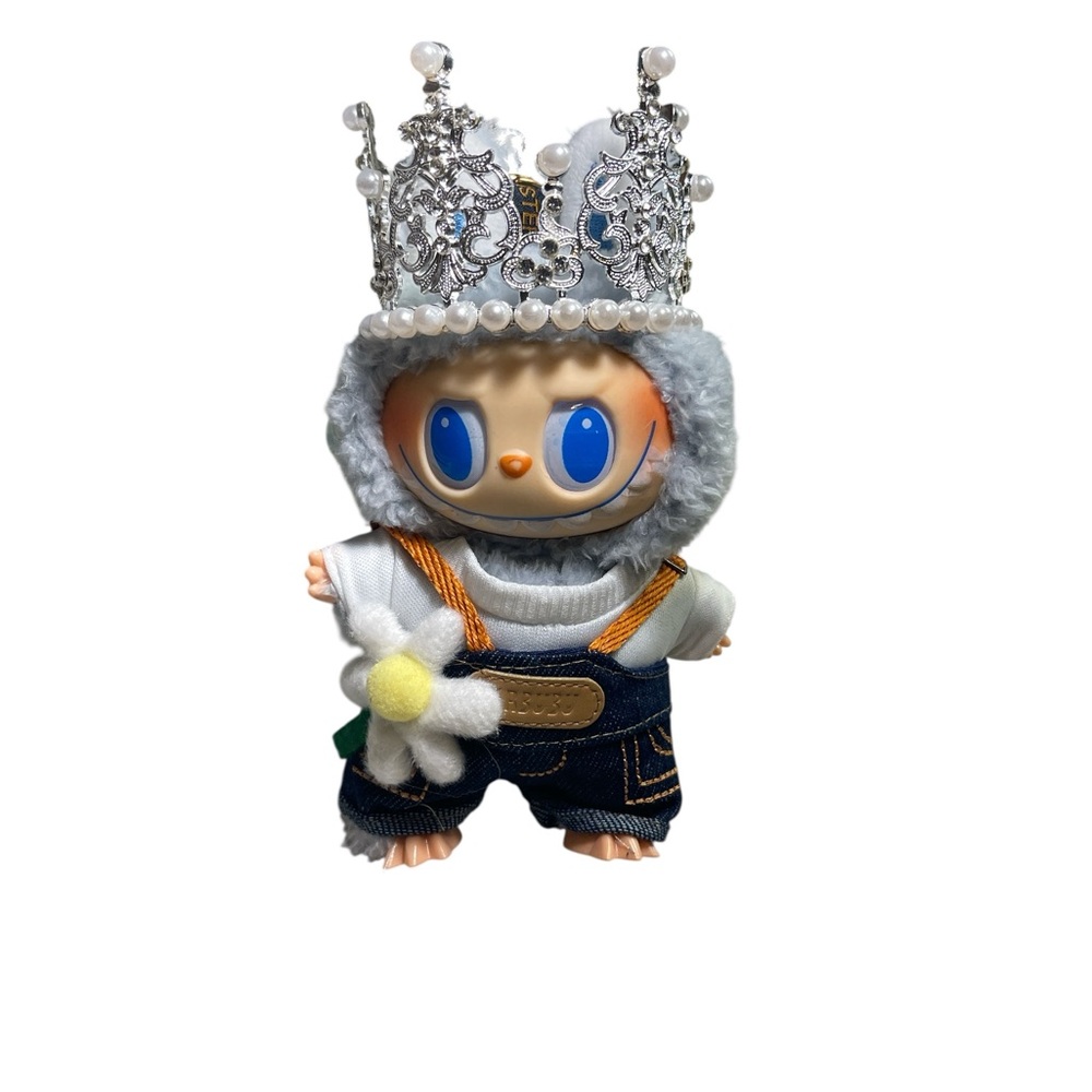 Labubu Royal Silver Crown